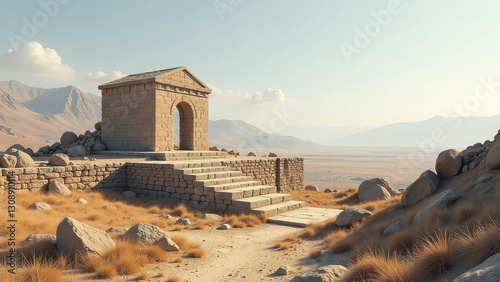 remains ancient structures still exist today ground level various parts