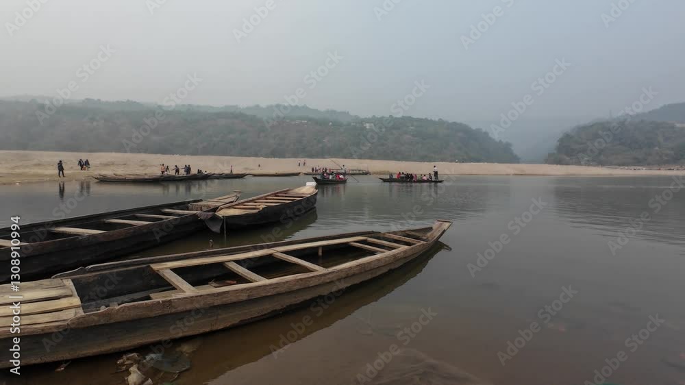 boat on the river boat on the river
