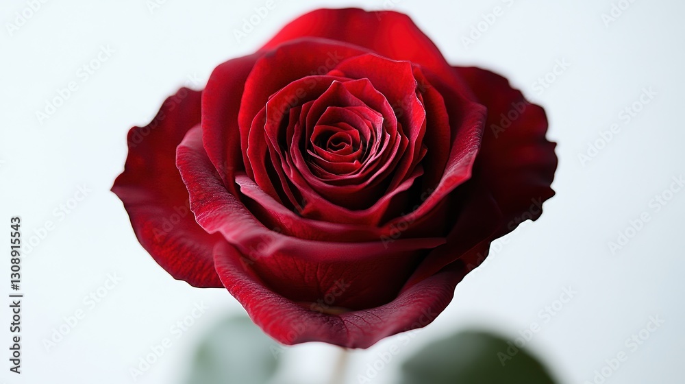 Red rose with velvety petals spiraling inward. A single rose is displayed in perfect symmetry, its deep red petals unfolding in a mesmerizing, elegant spiral. Red rose with velvety petals spiraling inward. A single rose is displayed in perfect symmetry, its deep red petals unfolding in a mesmerizing, elegant spiral.