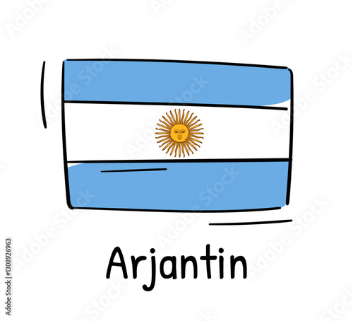 Arjantin Bayrağı - Argentina Flag