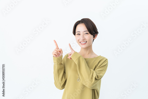 ミドル女性のポートレート