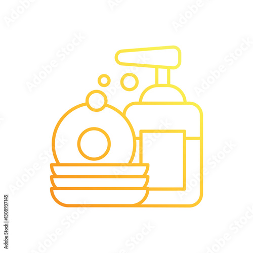 Dish Soap Vector icon