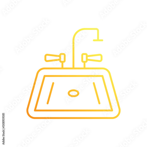 Sink Vector icon
