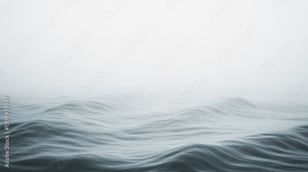 Fototapeta premium Subtle grey and white abstract foggy texture, minimalistic and calming