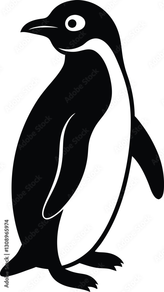Fototapeta premium penguin vector illustration
