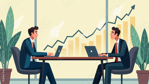 Investment Experts Discussing Risk Management and Reward Strategies for Financial Growth