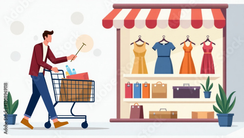 Targeted Customer Shopping with Cart in Retail Store Using Personalized Marketing Strategies