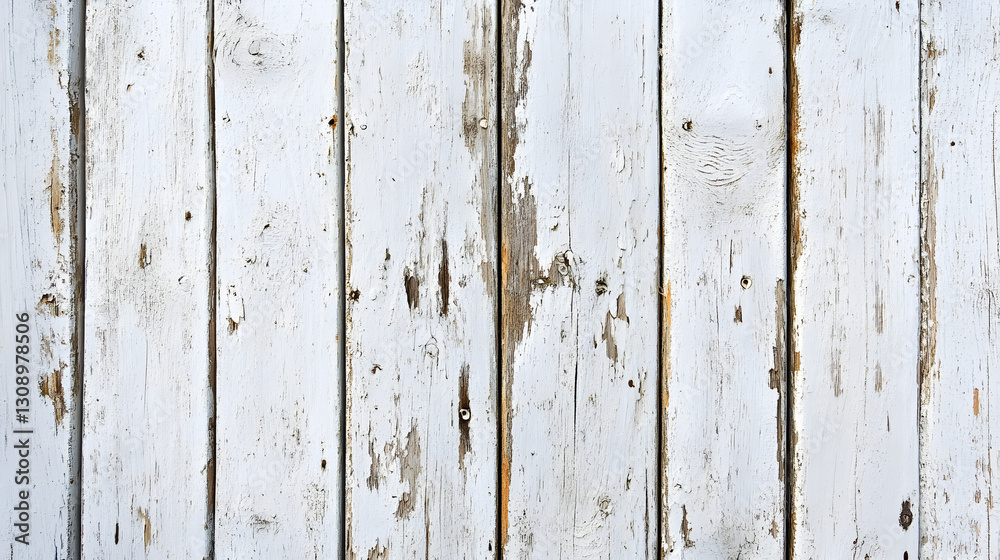 wood texture with faded paint and visible grain 