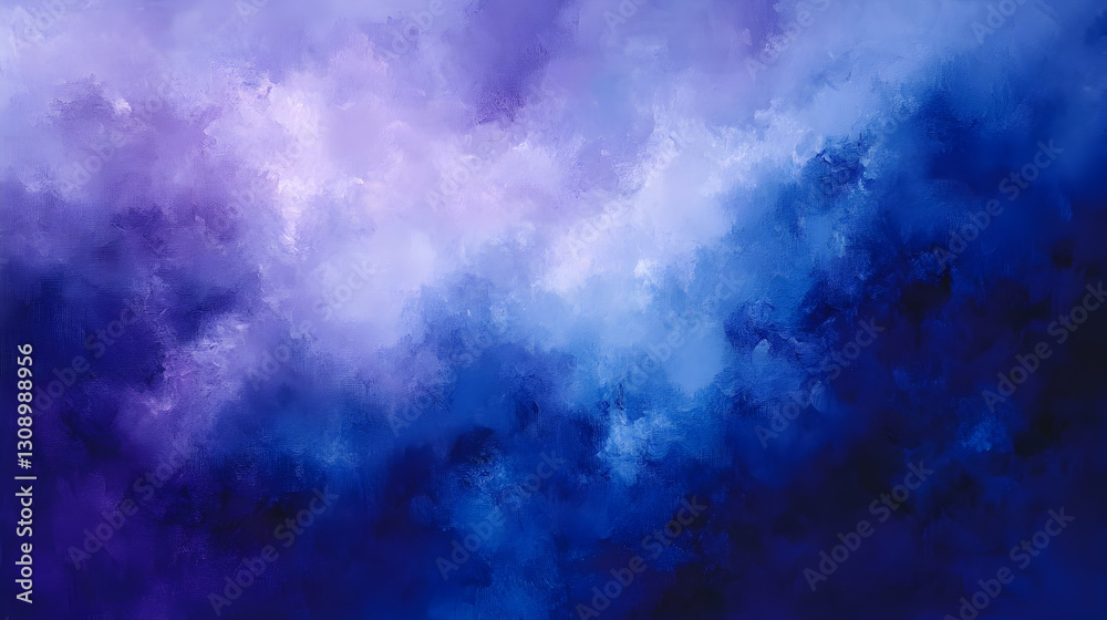 sky with slow-moving clouds in shades of indigo and violet sky with slow-moving clouds in shades of indigo and violet
