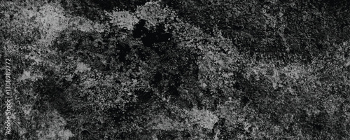 A Deeply Textured and Weathered Concrete Surface with an Organic and Abstract Appeal

