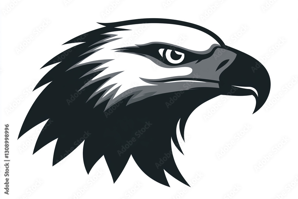 Eagle logo, vector graphic design, simple and minimalist style, black color only on a white background, high resolution, professional quality. Eagle logo, vector graphic design, simple and minimalist style, black color only on a white background, high resolution, professional quality.