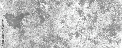 The Rugged and Raw Appearance of a Distressed Concrete Wall with Natural Variations

