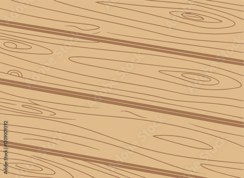 Natural aesthetics in vector format: texture of wooden planks for your projects
