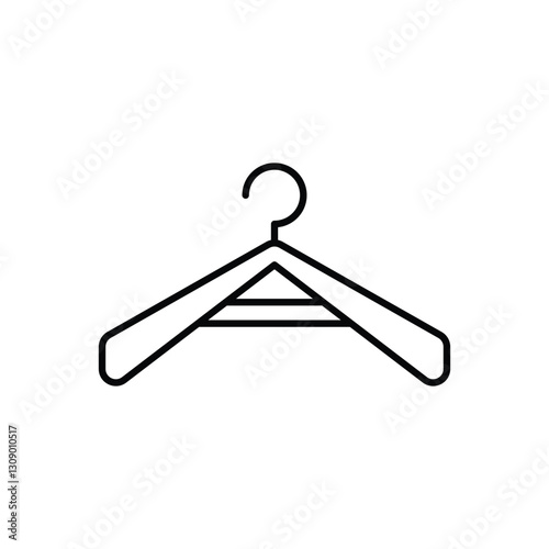 Clothes Hanger Vector icon