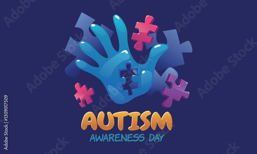 autism Asperger day-Autism Day T-shirt Design, Hand drawn lettering phrase, Handmade calligraphy vector illustration, svg for Cutting Machine, Silhouette Cameo, Cricut.
