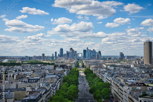 Fotografi La Défense depuis l'arc de triomphe