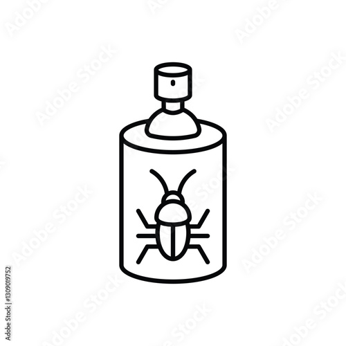 Pest Control Spray Vector icon