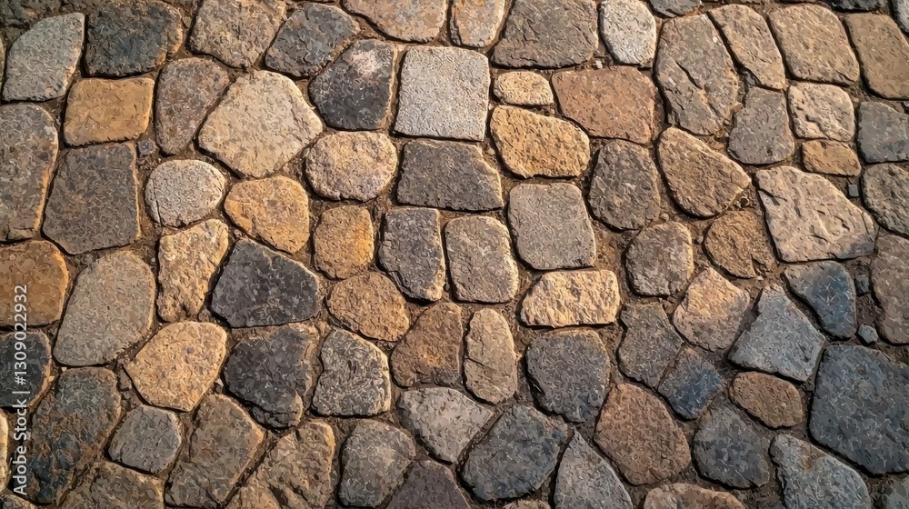 Textured Stone Wall with Brown and Black Patterns Evoking Rustic Charm Textured Stone Wall with Brown and Black Patterns Evoking Rustic Charm