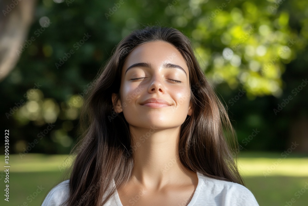 Woman Peace Serenity Nature Outdoors Relaxation Wellness Beauty Woman Peace Serenity Nature Outdoors Relaxation Wellness Beauty