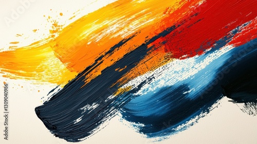 Dynamic abstract color patterns studio digital art contemporary environment artistic perspective