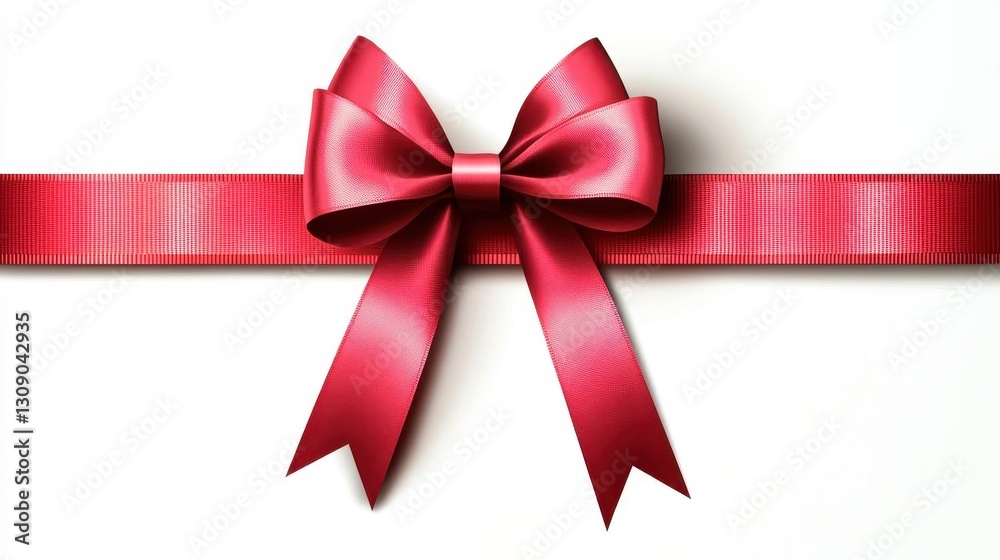 Red ribbon with a bow, isolated on a white background Vector illustration, detailed illustrations, fantasy, digital art techniques, fawninspired art, high resolution Red ribbon with a bow, isolated on a white background Vector illustration, detailed illustrations, fantasy, digital art techniques, fawninspired art, high resolution
