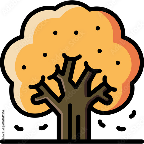 autumn tree icon