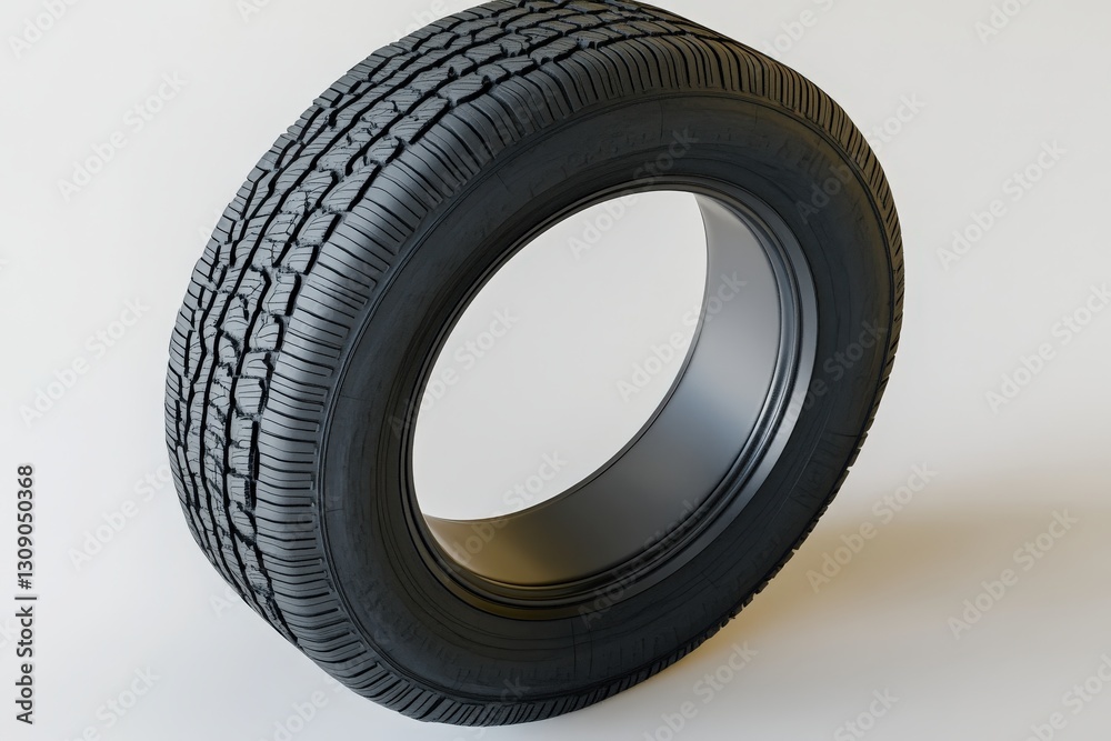 Studio Shot: Single All-Season Tire. Studio Shot: Single All-Season Tire.