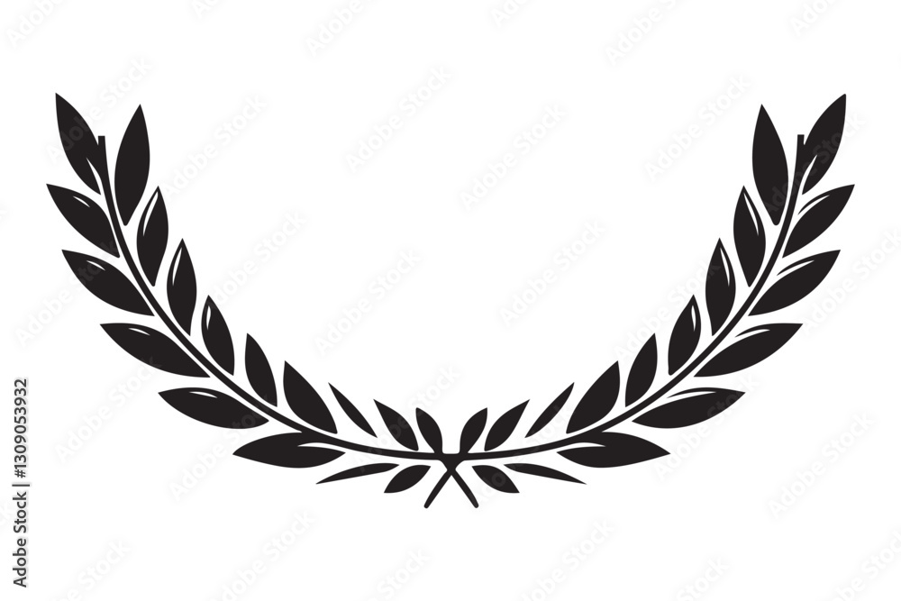 Laurel Wreath Symbol of Victory Achievement and Honor Laurel Wreath Symbol of Victory Achievement and Honor