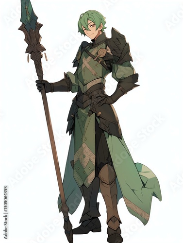 Lloyd Forger character in Fire Emblem style photo