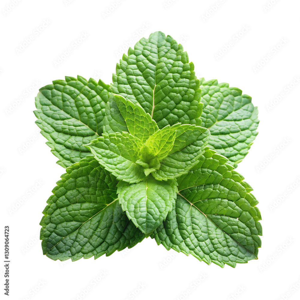 mint isolated on transparent background mint isolated on transparent background