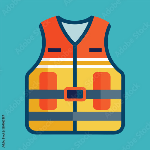 life jacket vector