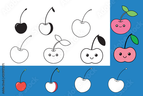 Fruit Vector Art Set