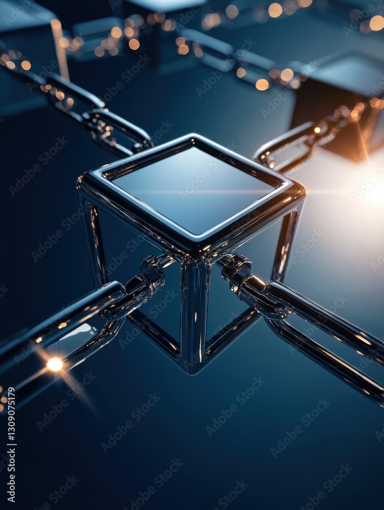 A futuristic depiction of interconnected metallic cubes, symbolizing technology and innovation in a digital landscape. A futuristic depiction of interconnected metallic cubes, symbolizing technology and innovation in a digital landscape.
