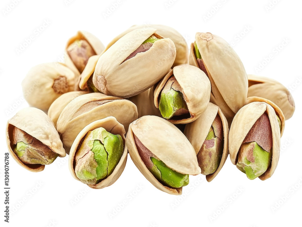 Isolated Heap of Pistachios in Shells Isolated Heap of Pistachios in Shells