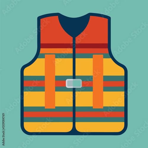 life jacket vector