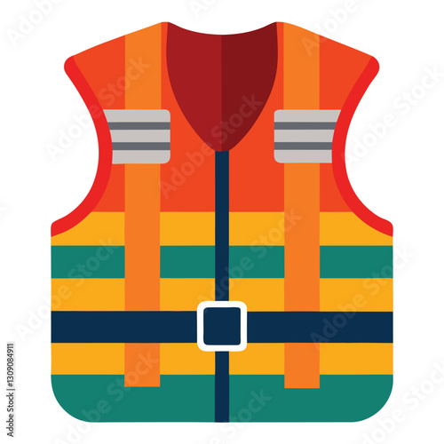 life jacket vector