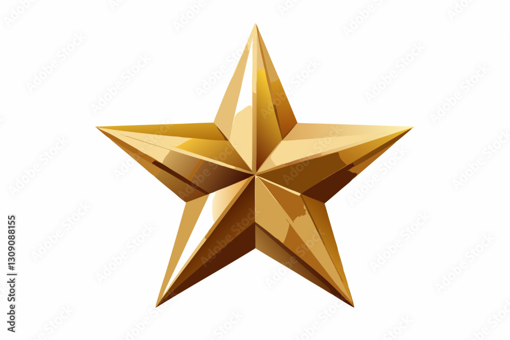Golden star graphic, perfect for awards and recognition. Golden star graphic, perfect for awards and recognition.