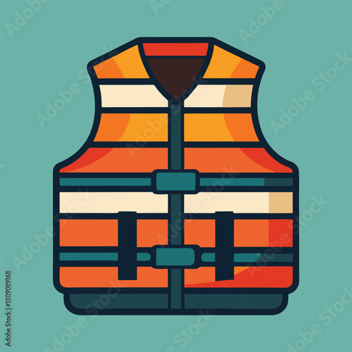 life jacket vector