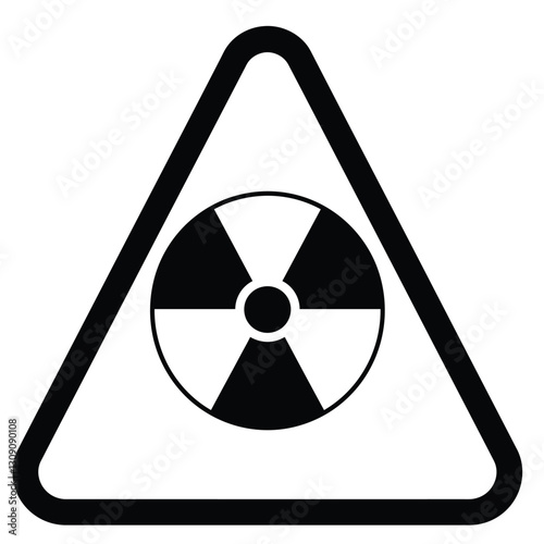 radiation warning sign