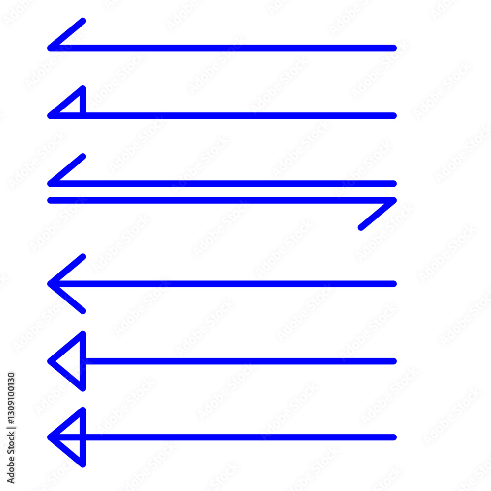 arrow blue arrow blue