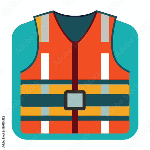 life jacket vector