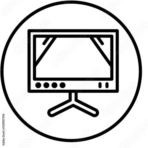 Vector Design Television Icon Style