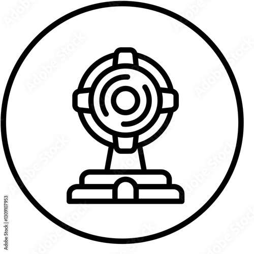 Vector Design Webcam Icon Style