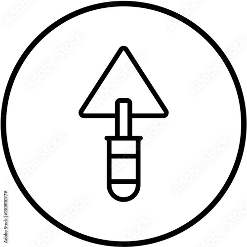 Trowel Vector Design Icon Style