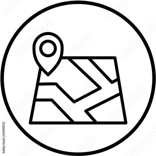 Site Map Vector Design Icon Style