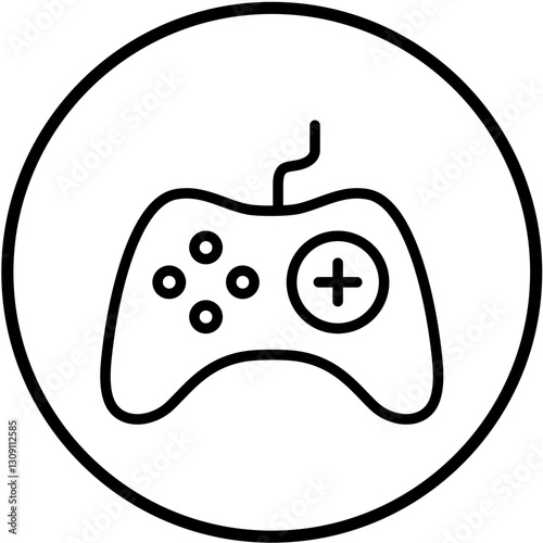 Gamepad Vector Design Icon Style