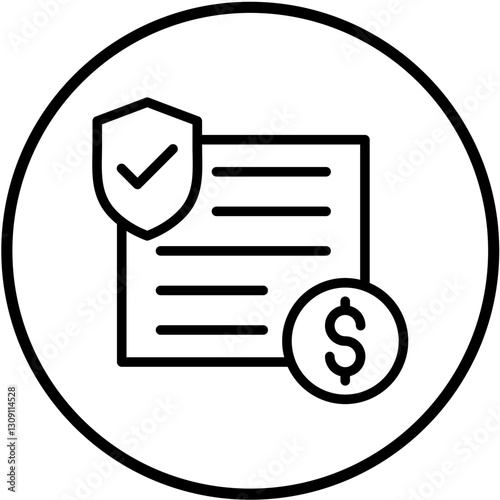 Liability Vector Design Icon Style