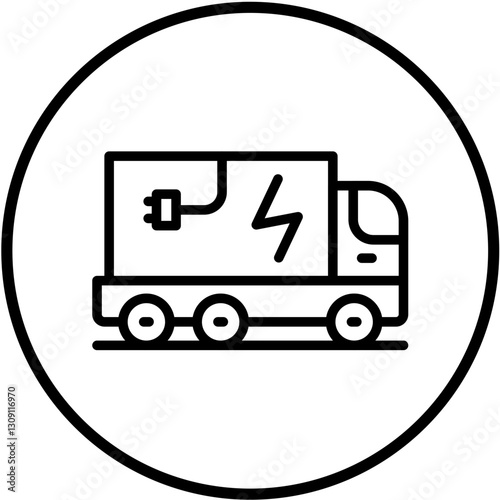 Eco Transport Vector Design Icon Style