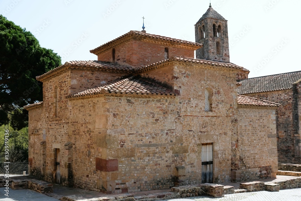 Iglesia de San Miguel, Terrassa, Catalonia, Spain, church, la Sede de Egara Iglesia de San Miguel, Terrassa, Catalonia, Spain, church, la Sede de Egara
