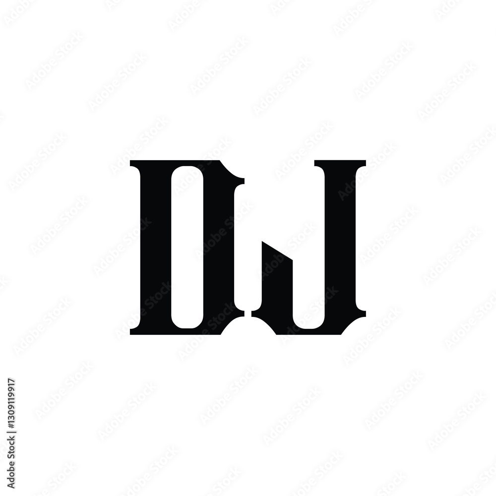 DJ monogram logo design letter text name symbol monochrome logotype alphabet character simple logo DJ monogram logo design letter text name symbol monochrome logotype alphabet character simple logo